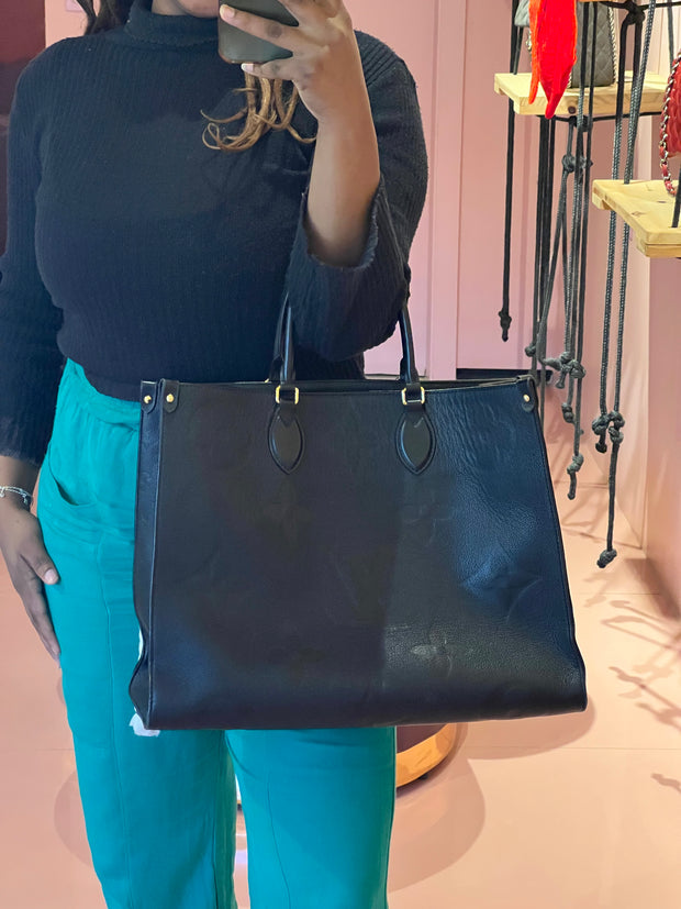 Louis Vuitton On the Go GM Preta