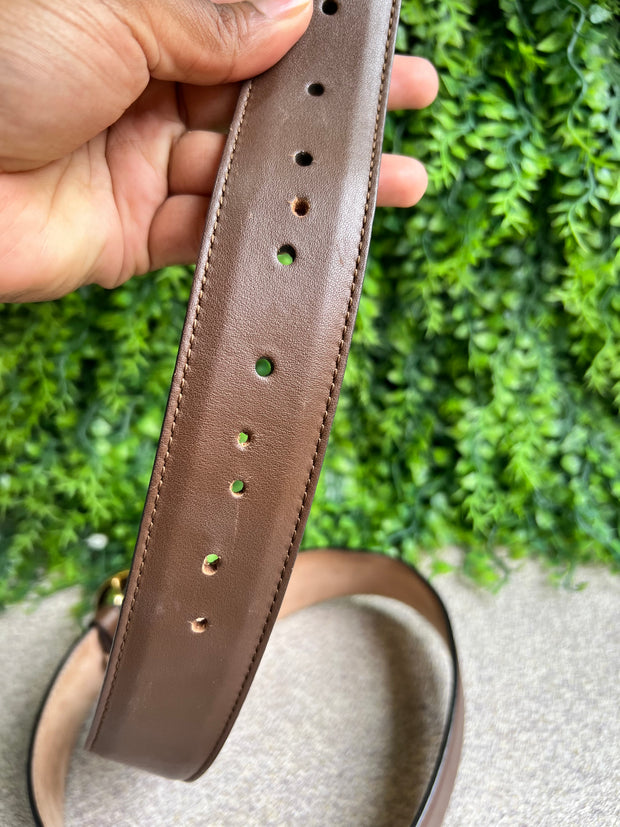 Cinto Gucci interlock