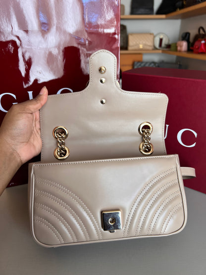 Gucci marmont Matelasse Nude