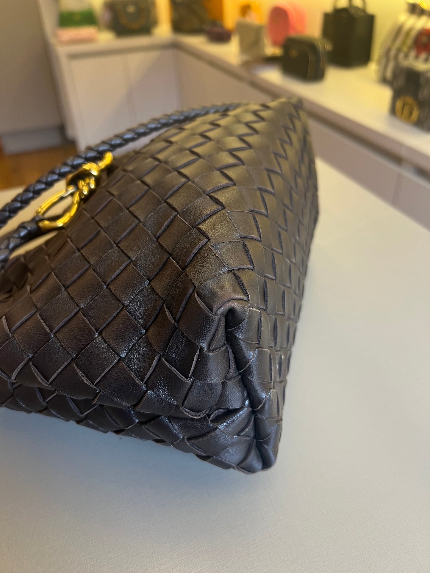 Bottega Veneta Andiamo Marrom