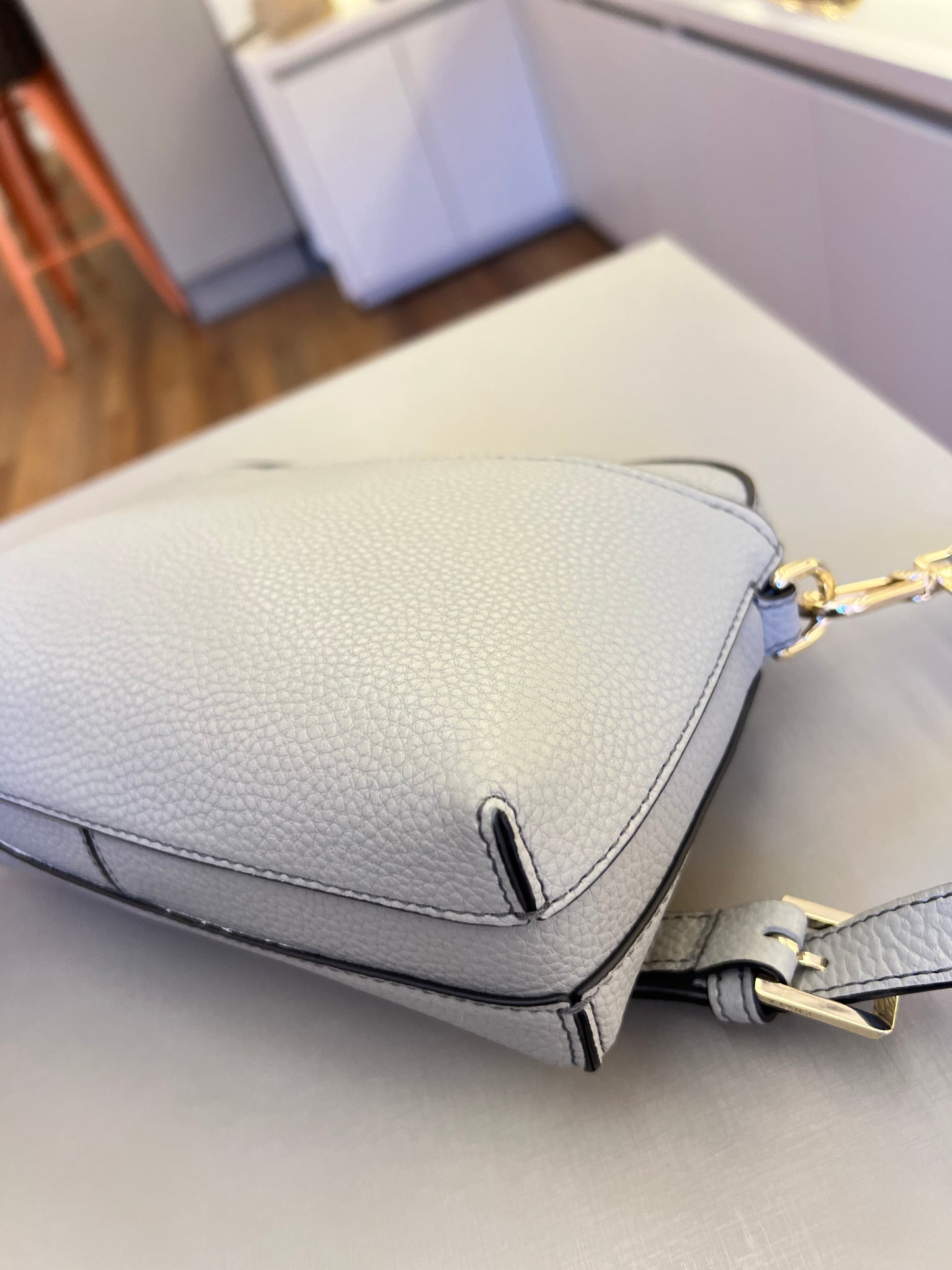Furla Gea Mini Crossbody Cinza