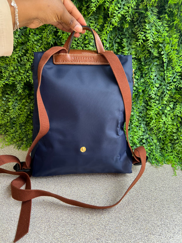 Mochila Longchamp Azul Marinho