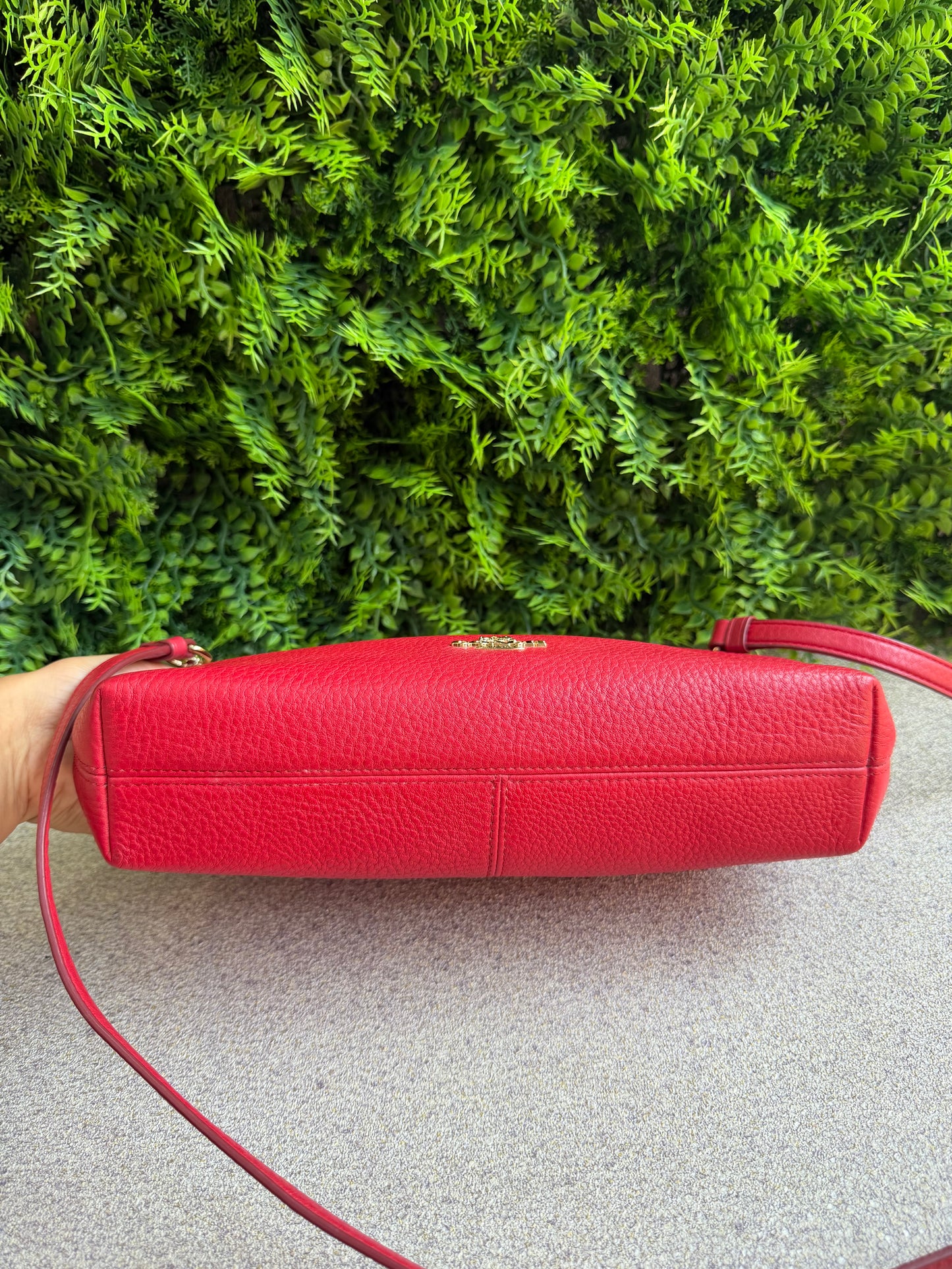 Coach Crossbody Vermelha