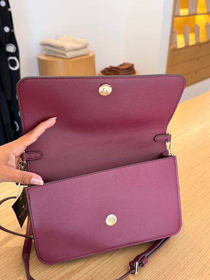 Kate Spade Crossbody Vinho