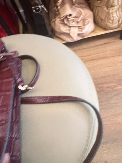 Marc Jacobs Grind Croco Vinho