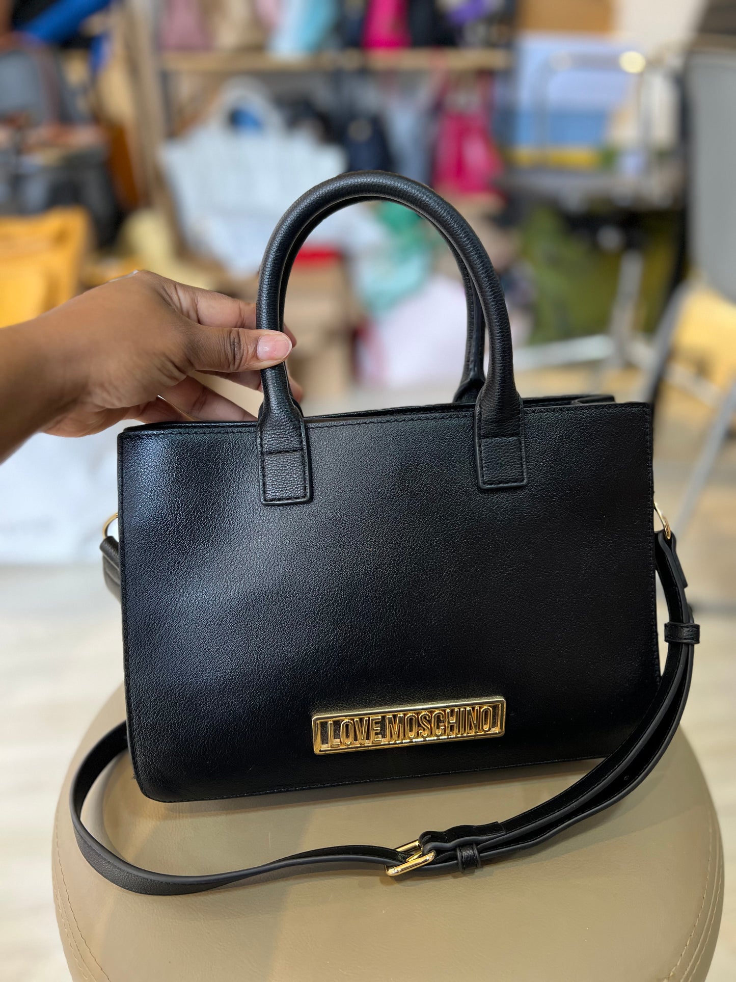 Love Moschino Tote Preta