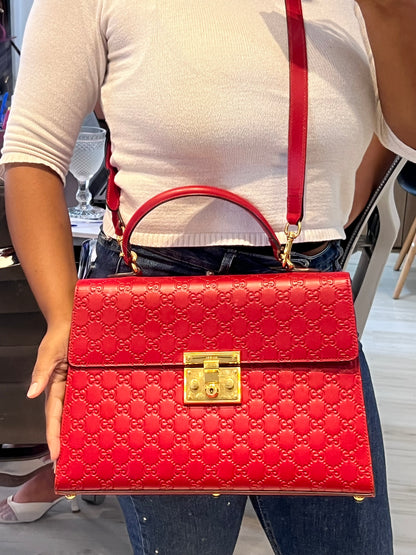 Gucci Padlock Vermelha