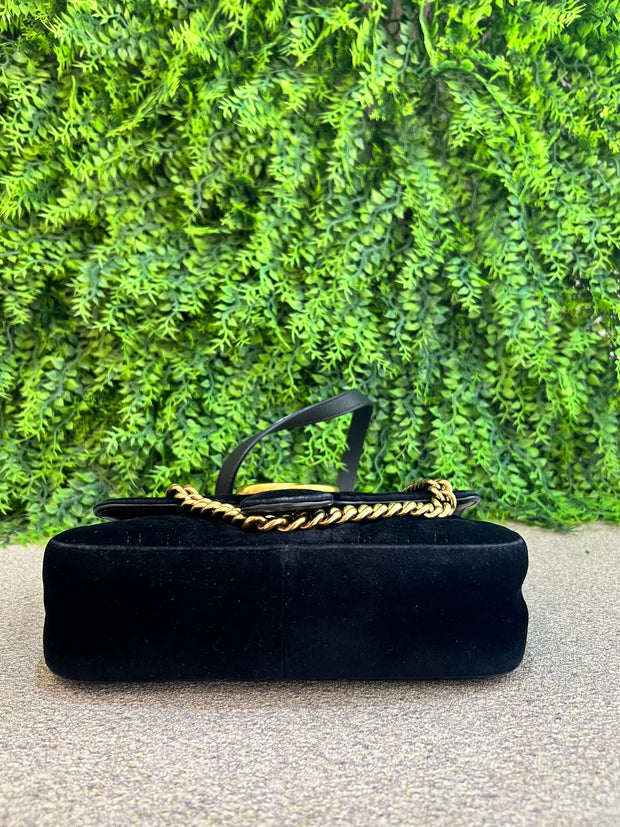 Gucci Marmont Veludo Preta
