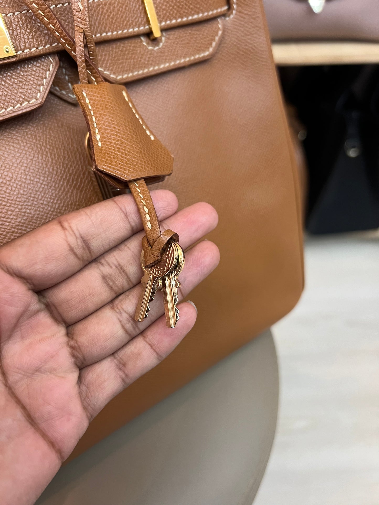 Hermes Birkin 35 Caramelo