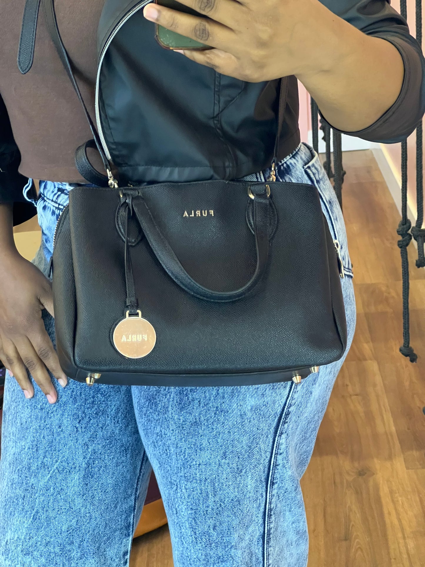 Furla Minerva Tote Preta