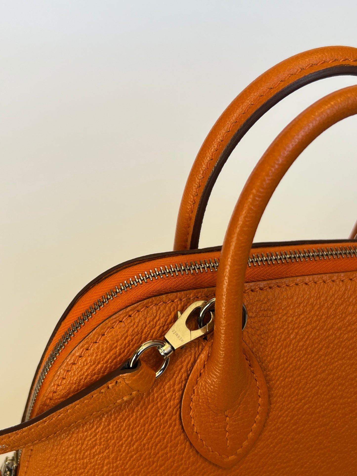 Hermès mini Bolide Laranja