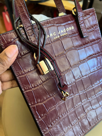 Marc Jacobs Grind Croco Vinho