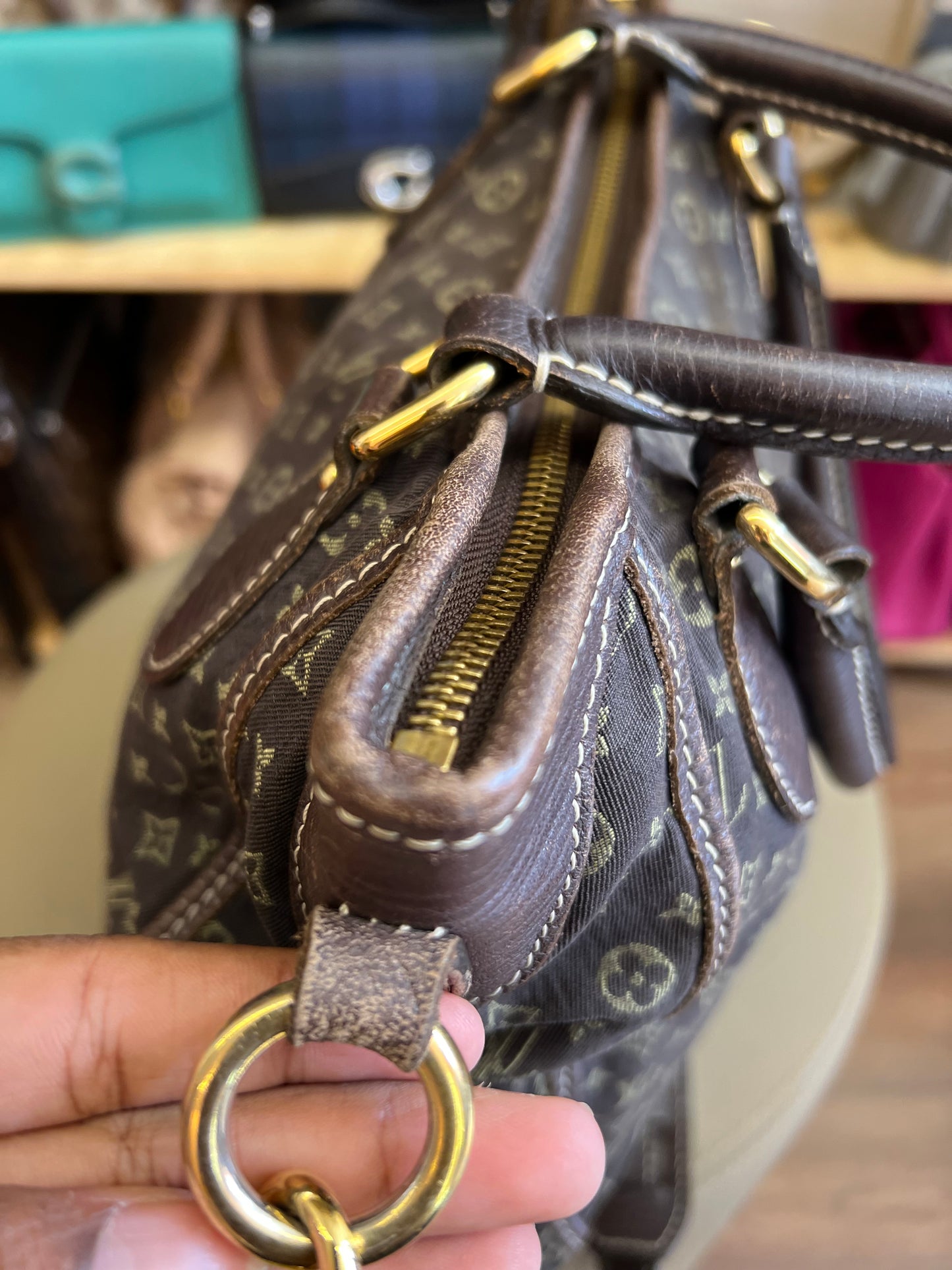 Louis Vuitton Besace Mini Lin Monograma