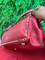 Valentino Rockstud Vermelha