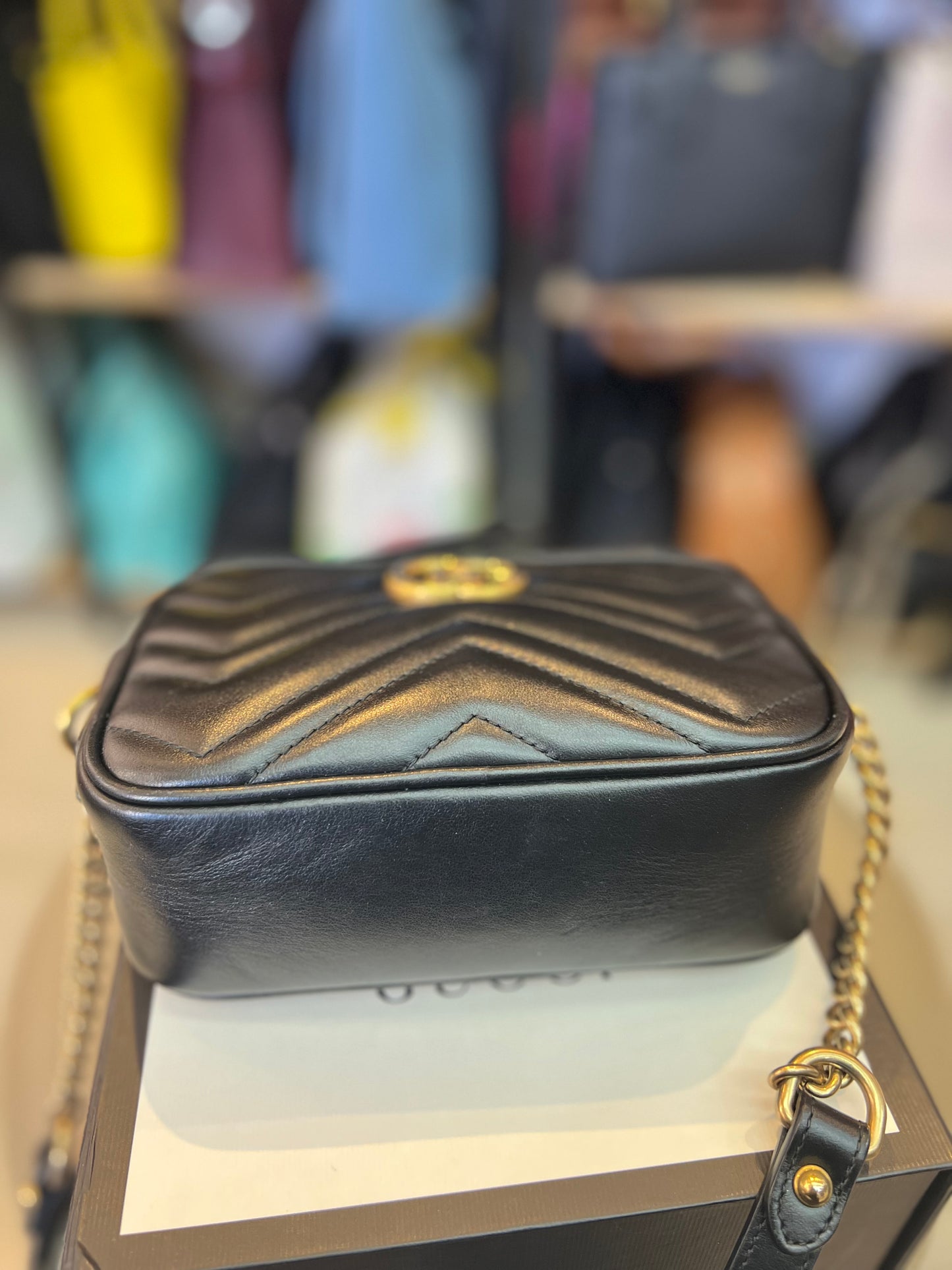 Gucci Marmont Mini preta