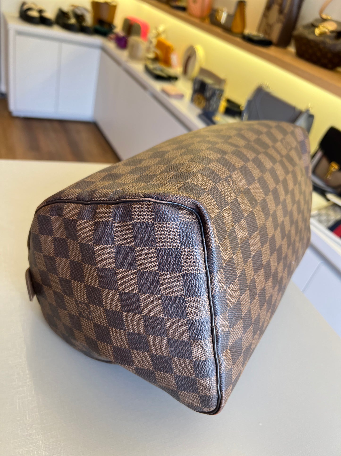 Louis Vuitton Speedy 30 Damier Ebene