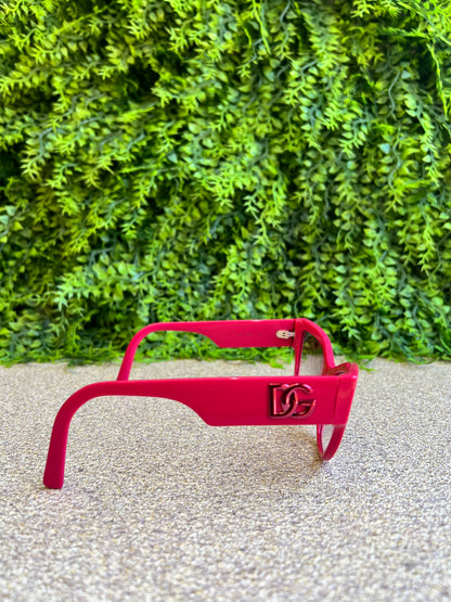Óculos de Sol D&G Cat-Eye Rosa