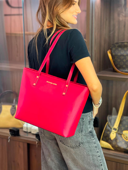 Michael Kors Jet Set Shoulder Bag Coral