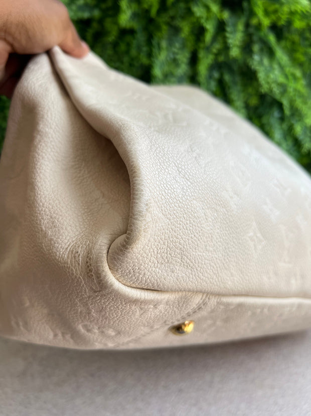 Louis Vuitton Artsy MM Couro branco