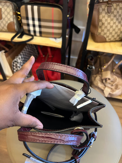 Marc Jacobs Grind Croco Vinho