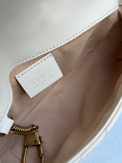 Gucci GG Mini Marmont Off White