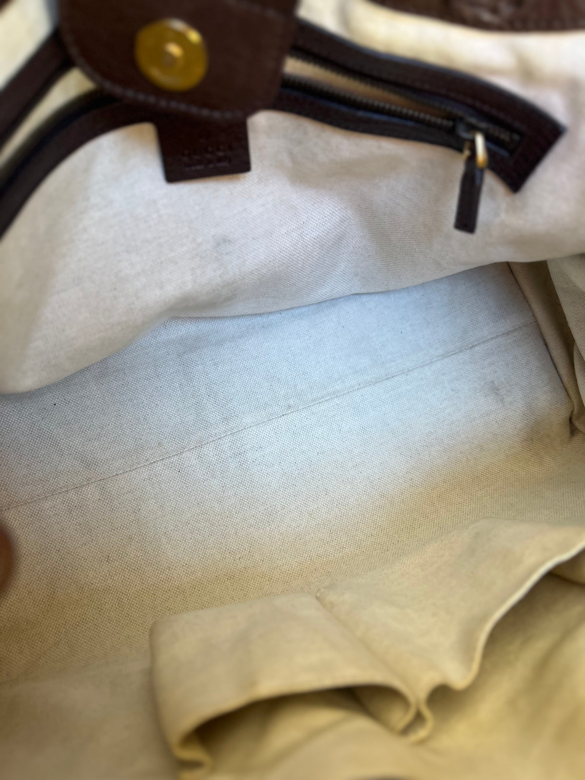 Gucci GG Canvas Running Tote