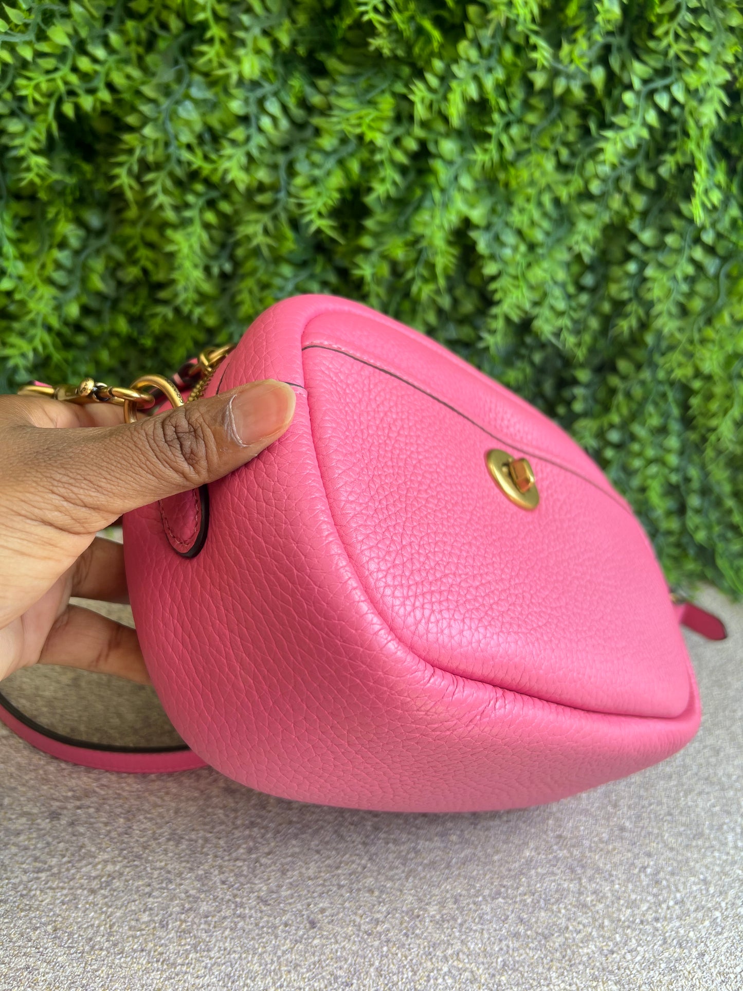 Coach Camera Bag Rosa