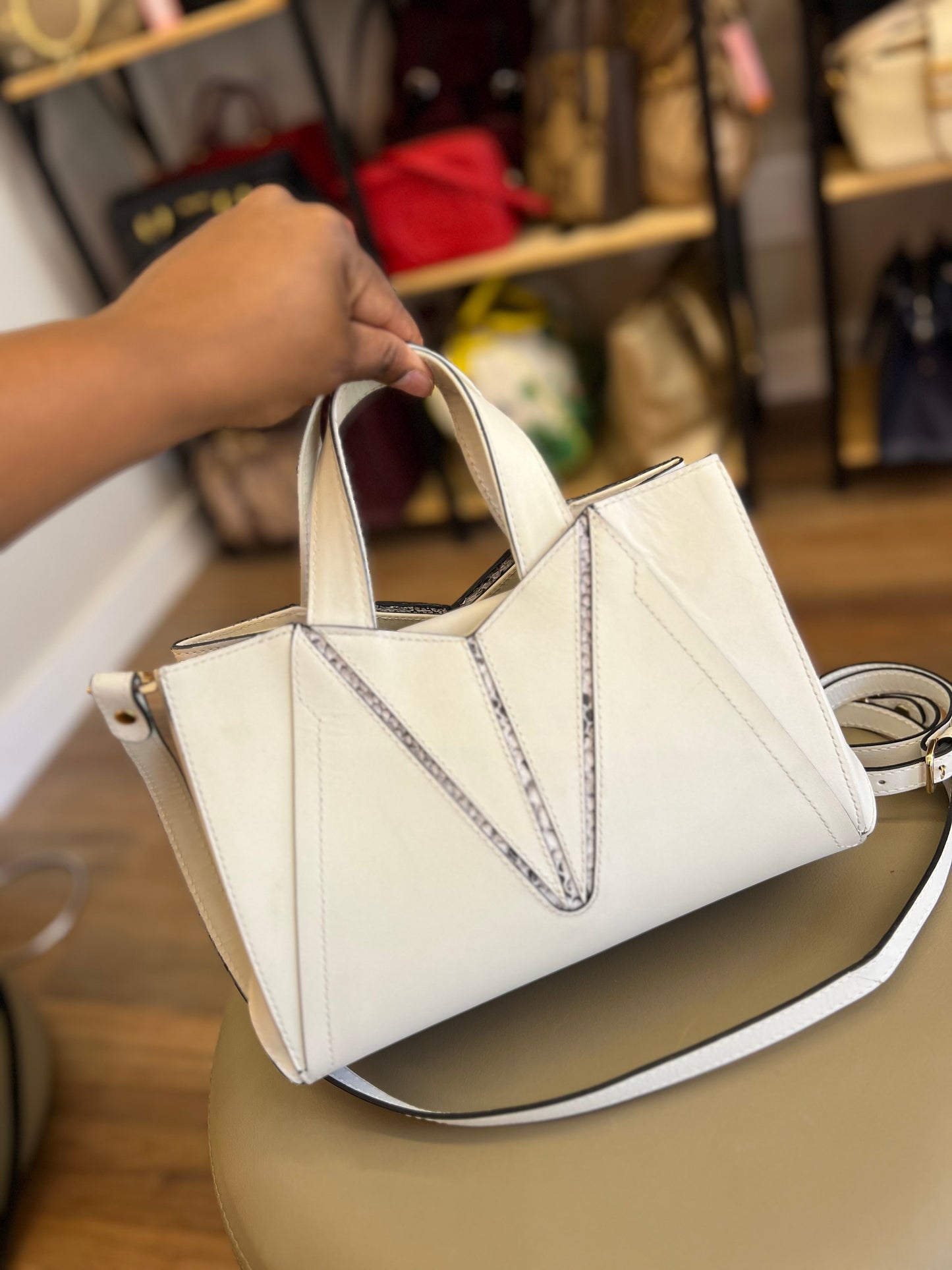 Ryzi Tote Leia Off white