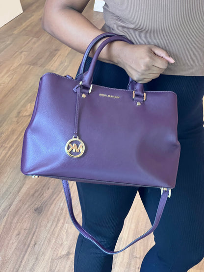Michael Kors Tote Roxa