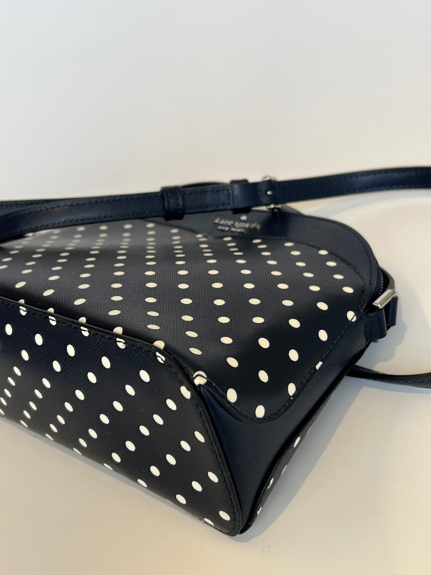 Kate Spade Crossbody Poá Azul