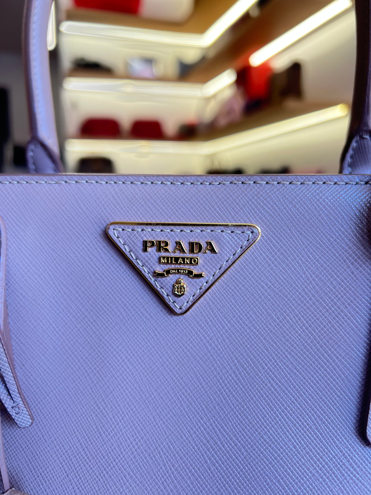 Prada Galleria Saffiano Nude