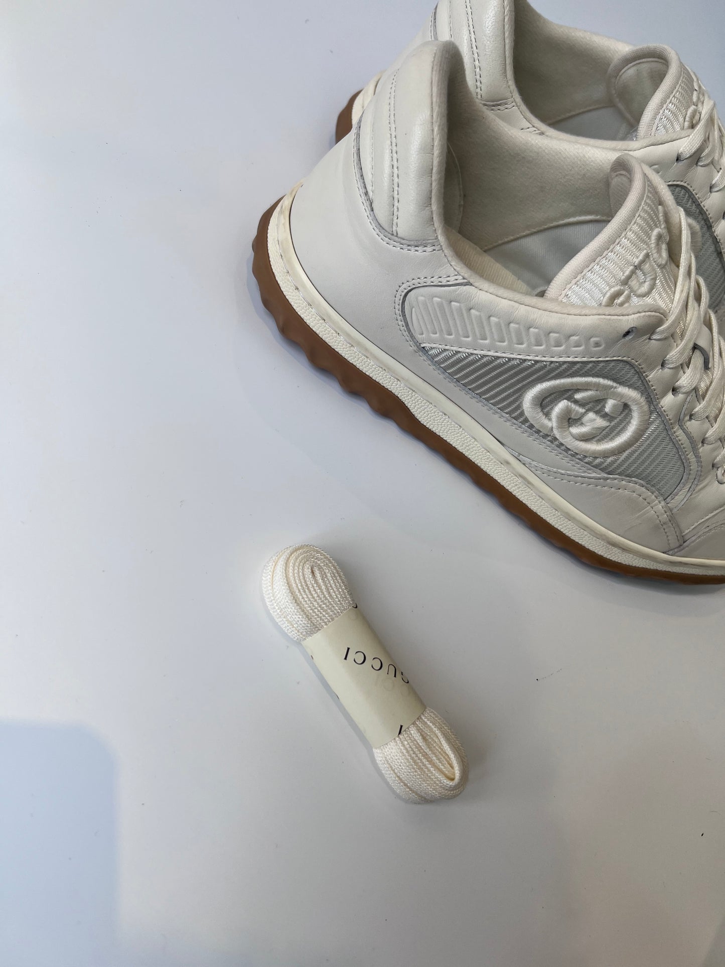 Tenis Gucci Mac 80 em couro