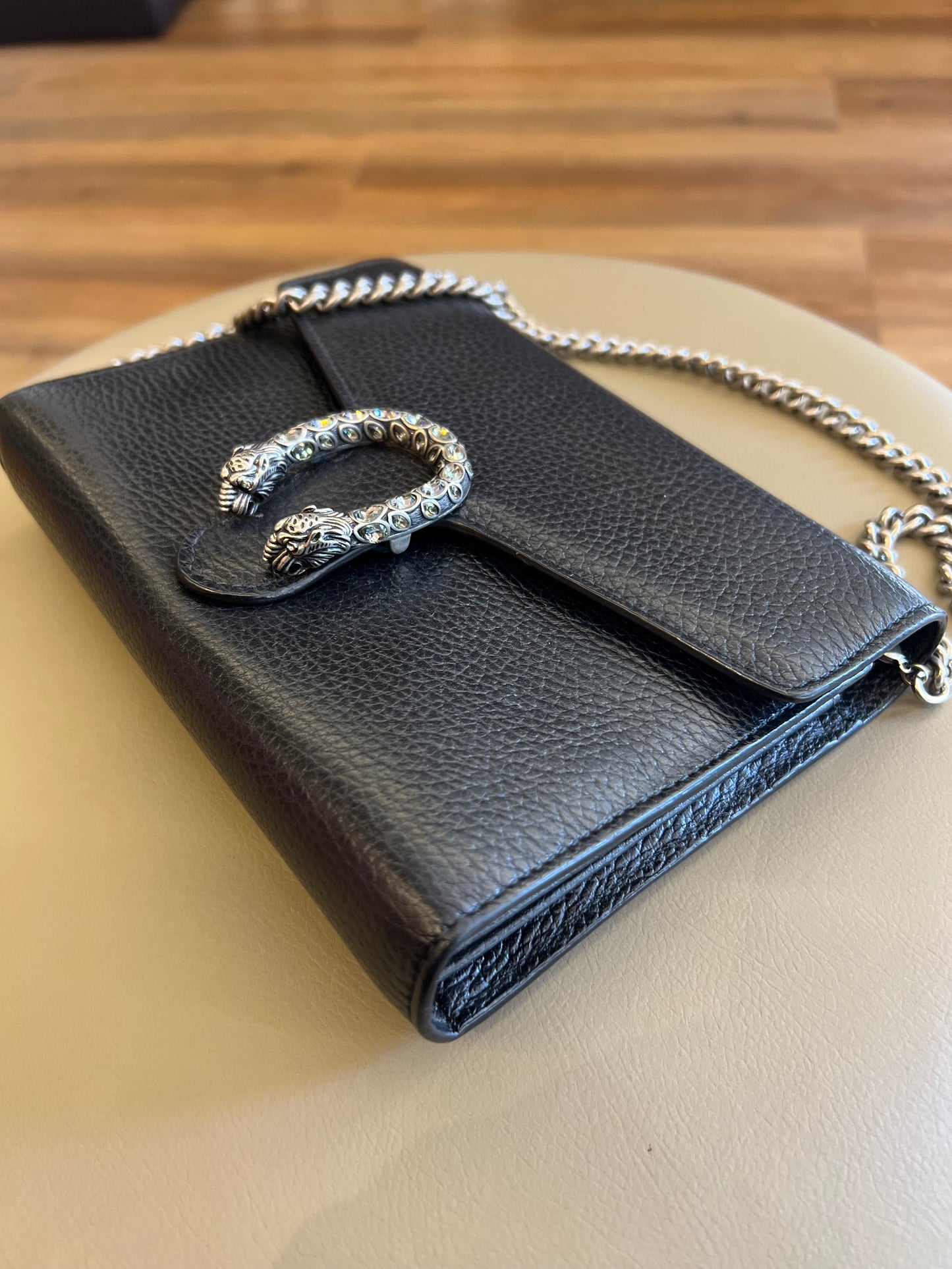Gucci Dionysus em Couro Preto