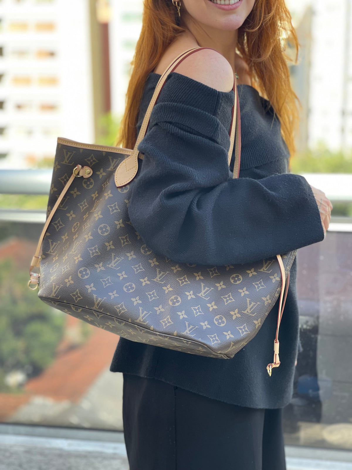 Louis Vuitton Neverfull MM Monograma