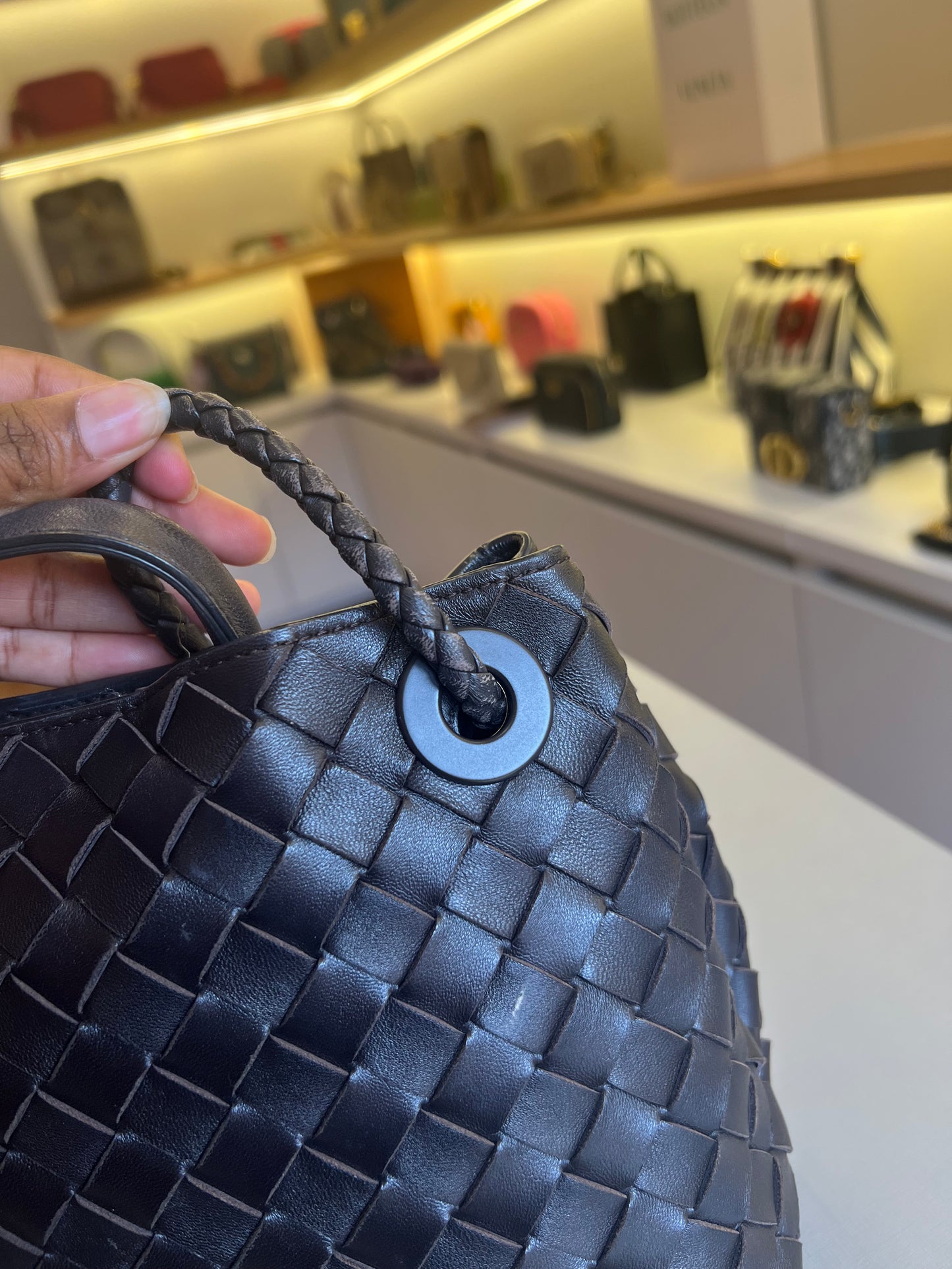 Bottega Veneta Andiamo Marrom