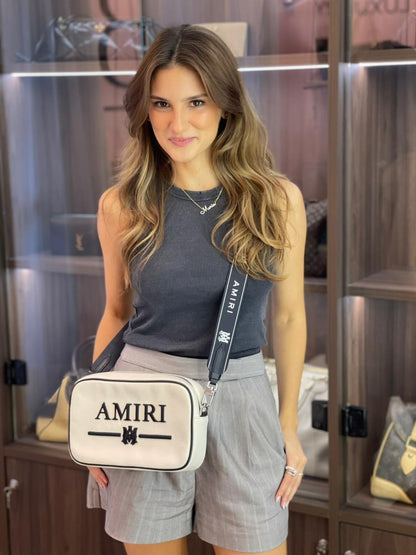 Amiri Embroidered Câmera Bag
