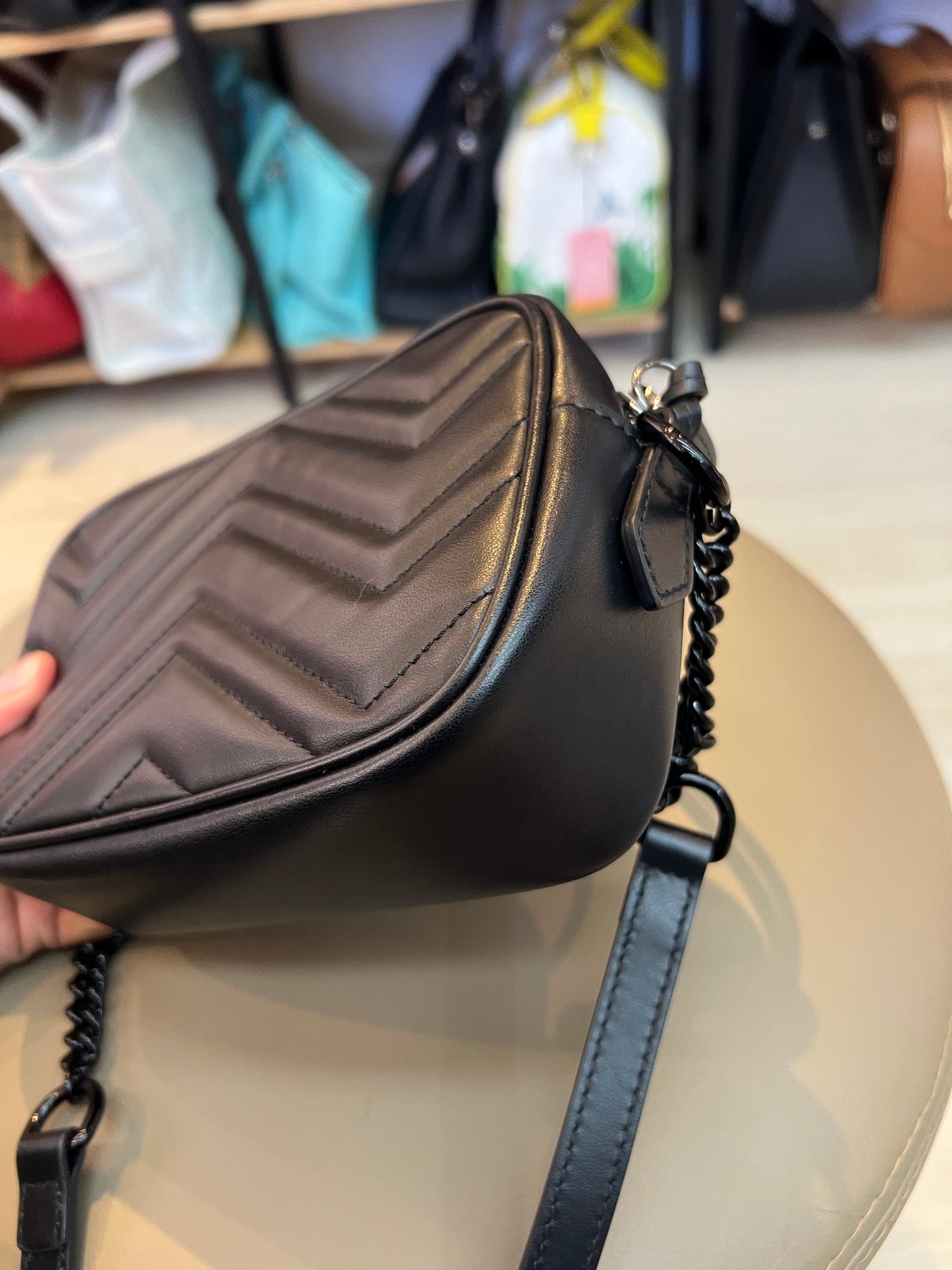Gucci Marmont GG Mini Preta