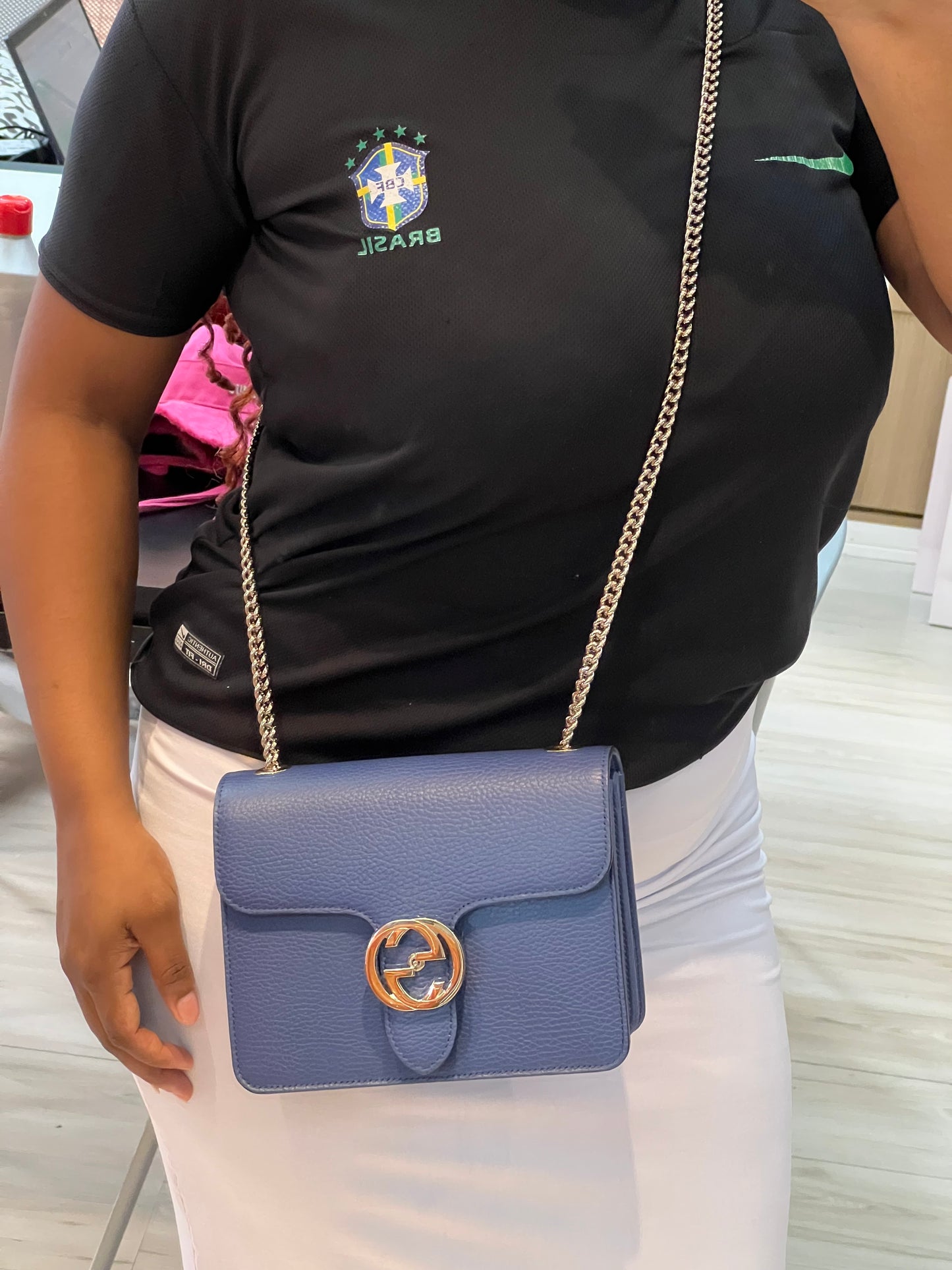 Gucci Interlock Azul