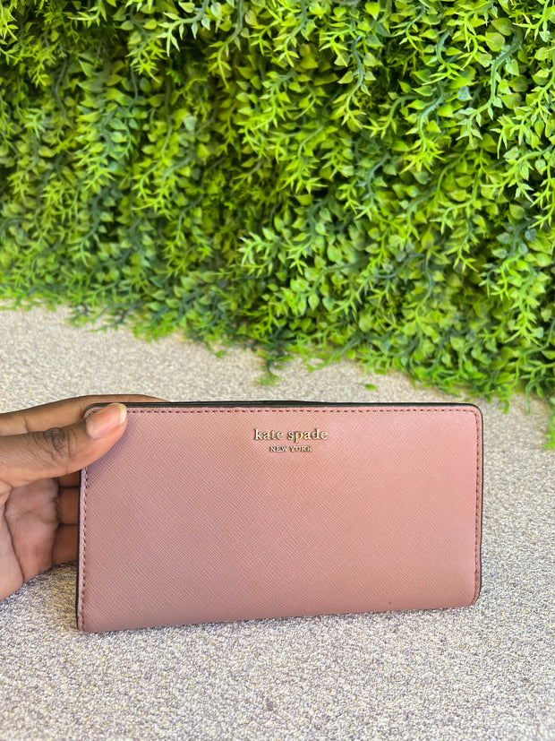 Carteira Kate Spade Rosa