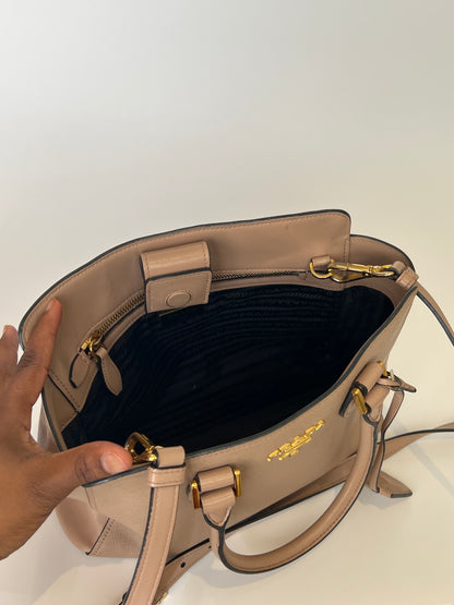 Prada Saffiano Soft Calf Open Tote
