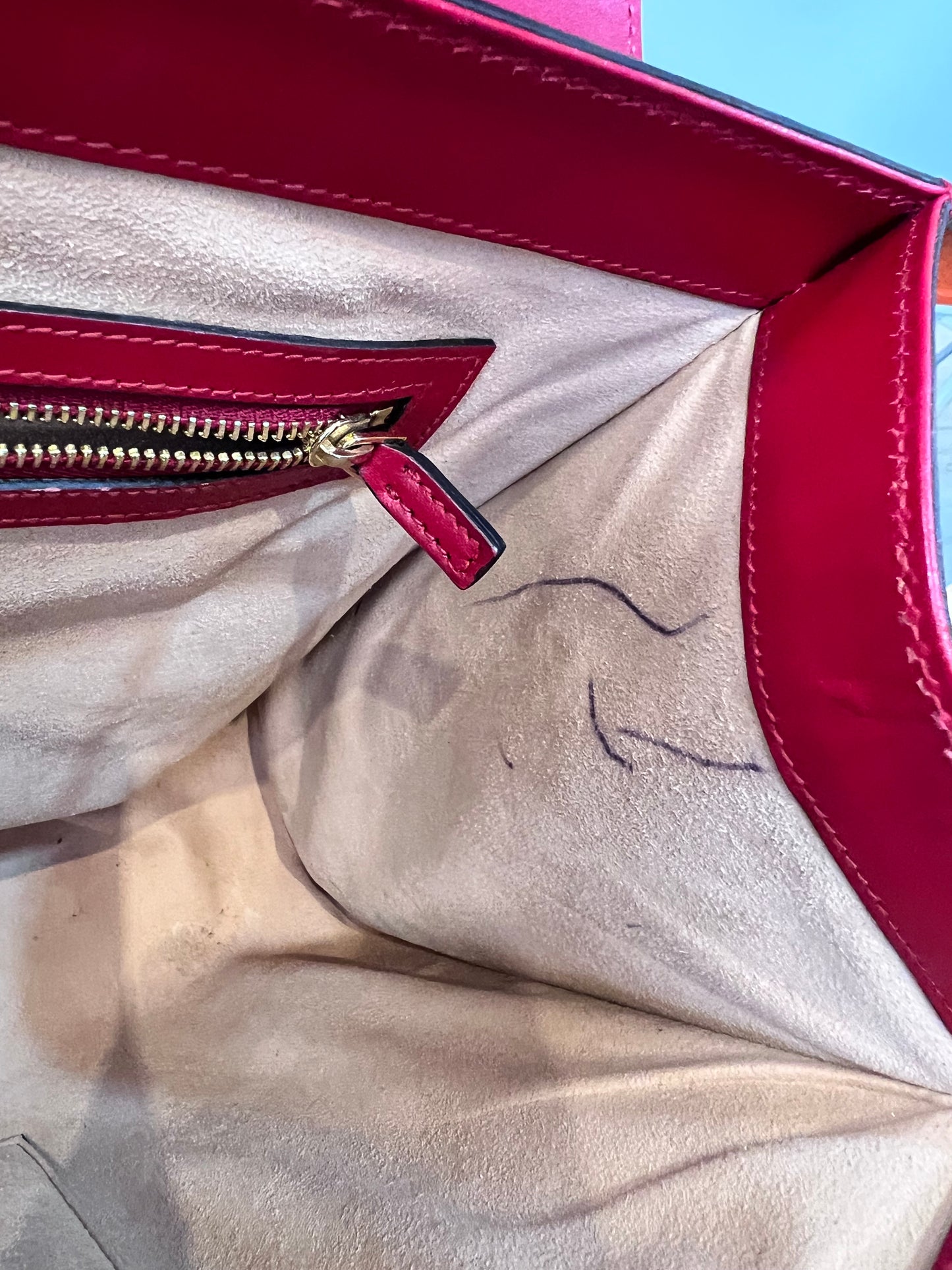 Gucci Padlock Vermelha