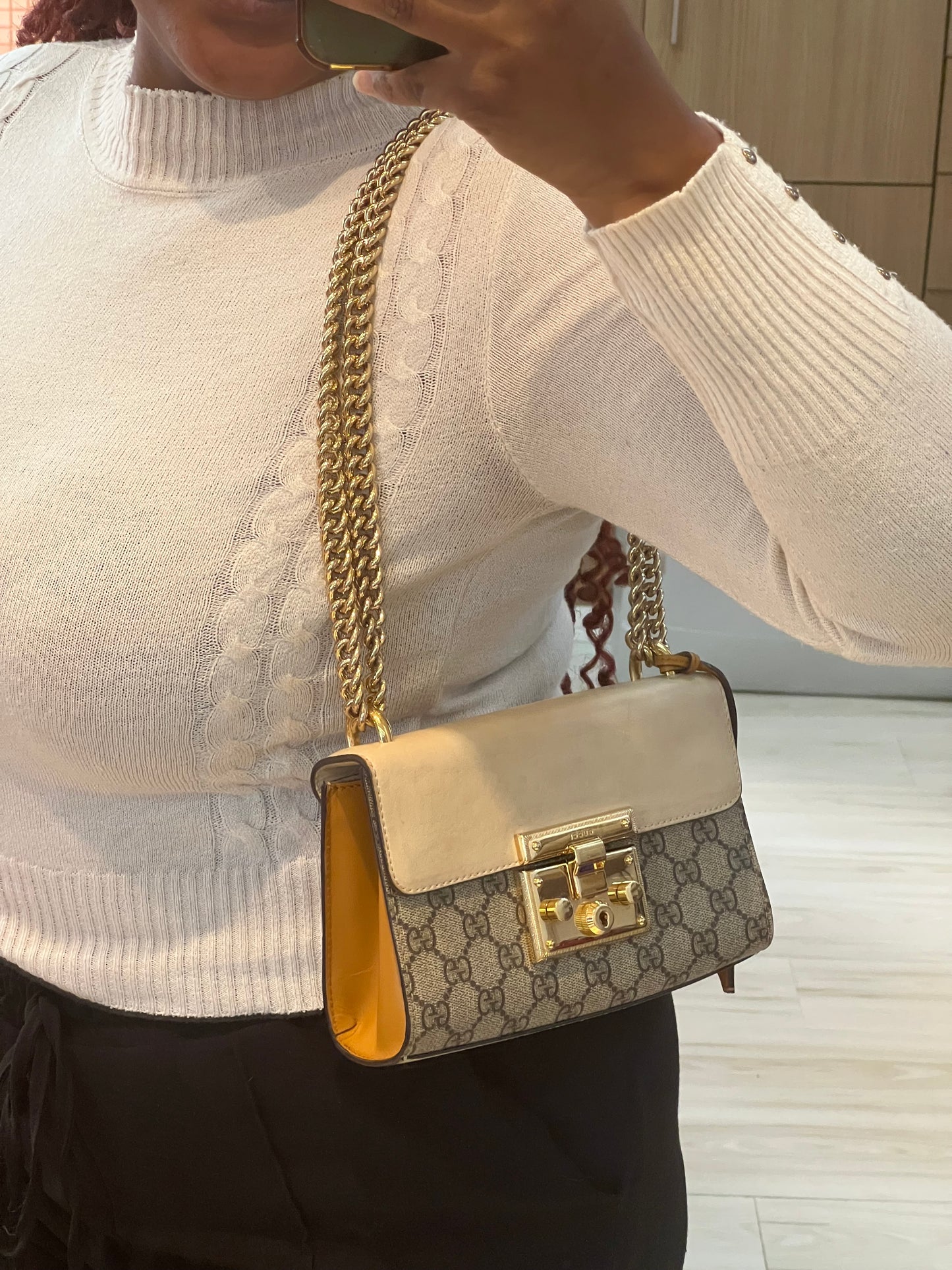 Gucci Padlock Monograma