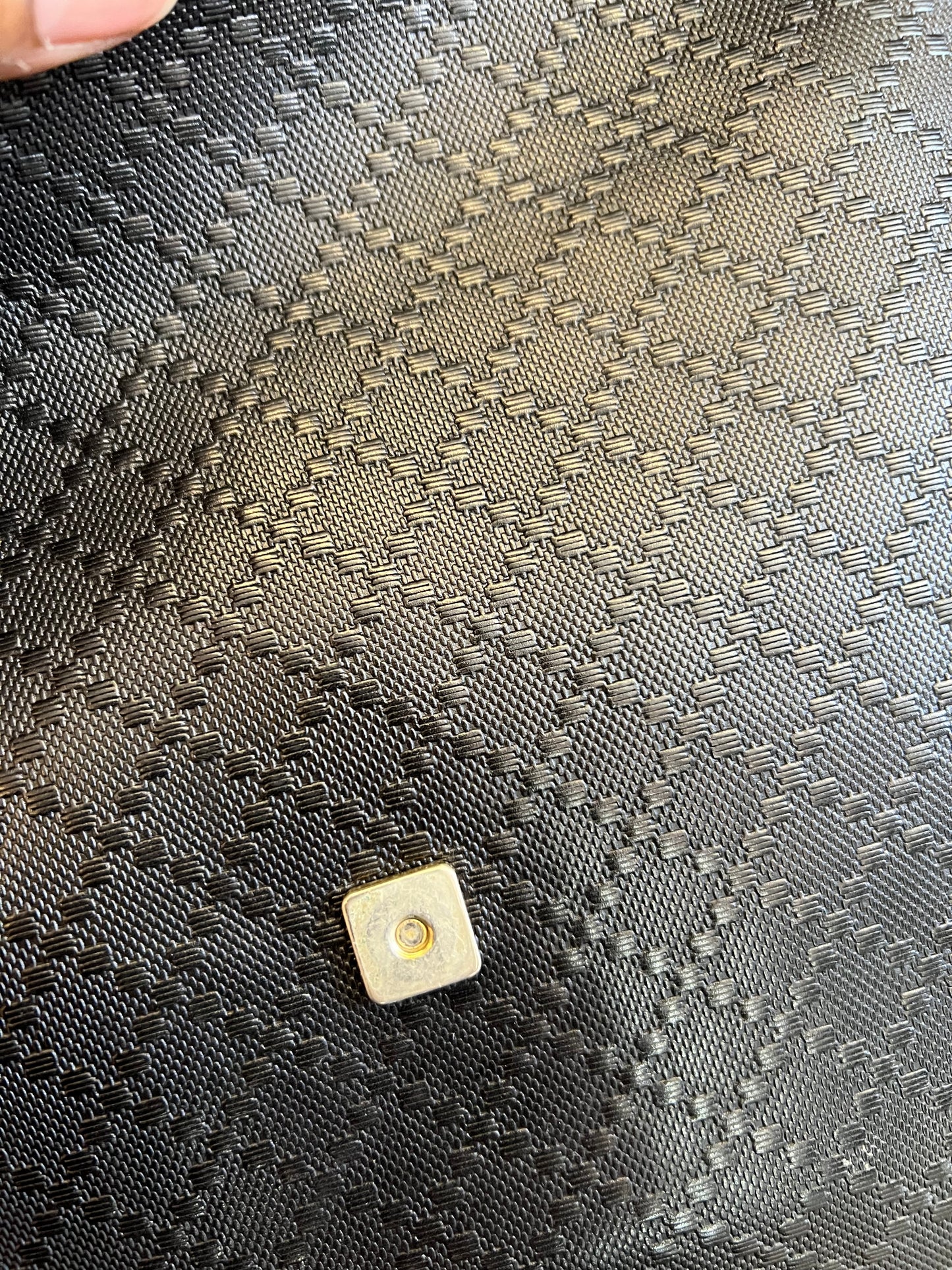 Gucci Messenger Couro Preta