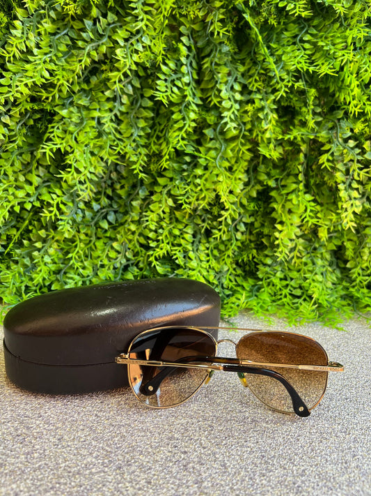 Óculos de Sol Michael Kors Aviador Marrom
