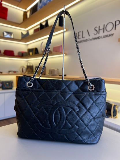 Chanel Timeless CC Shopper Preta