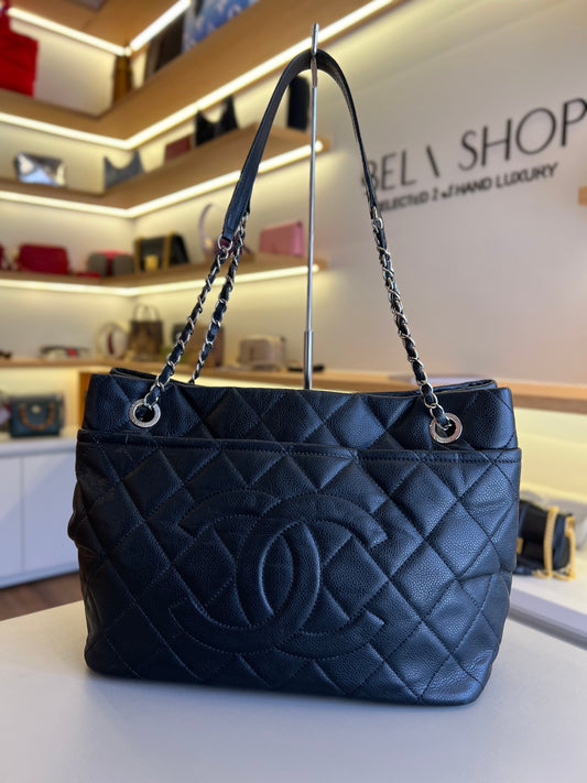 Chanel Timeless CC Shopper Preta