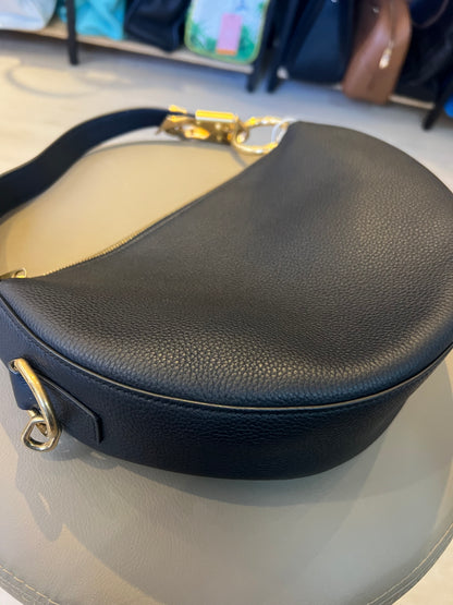 Burberry Knight Arc Leather Shoulder Preta