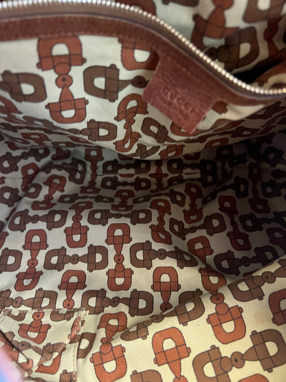 Gucci Indy Hobo Bag Marrom