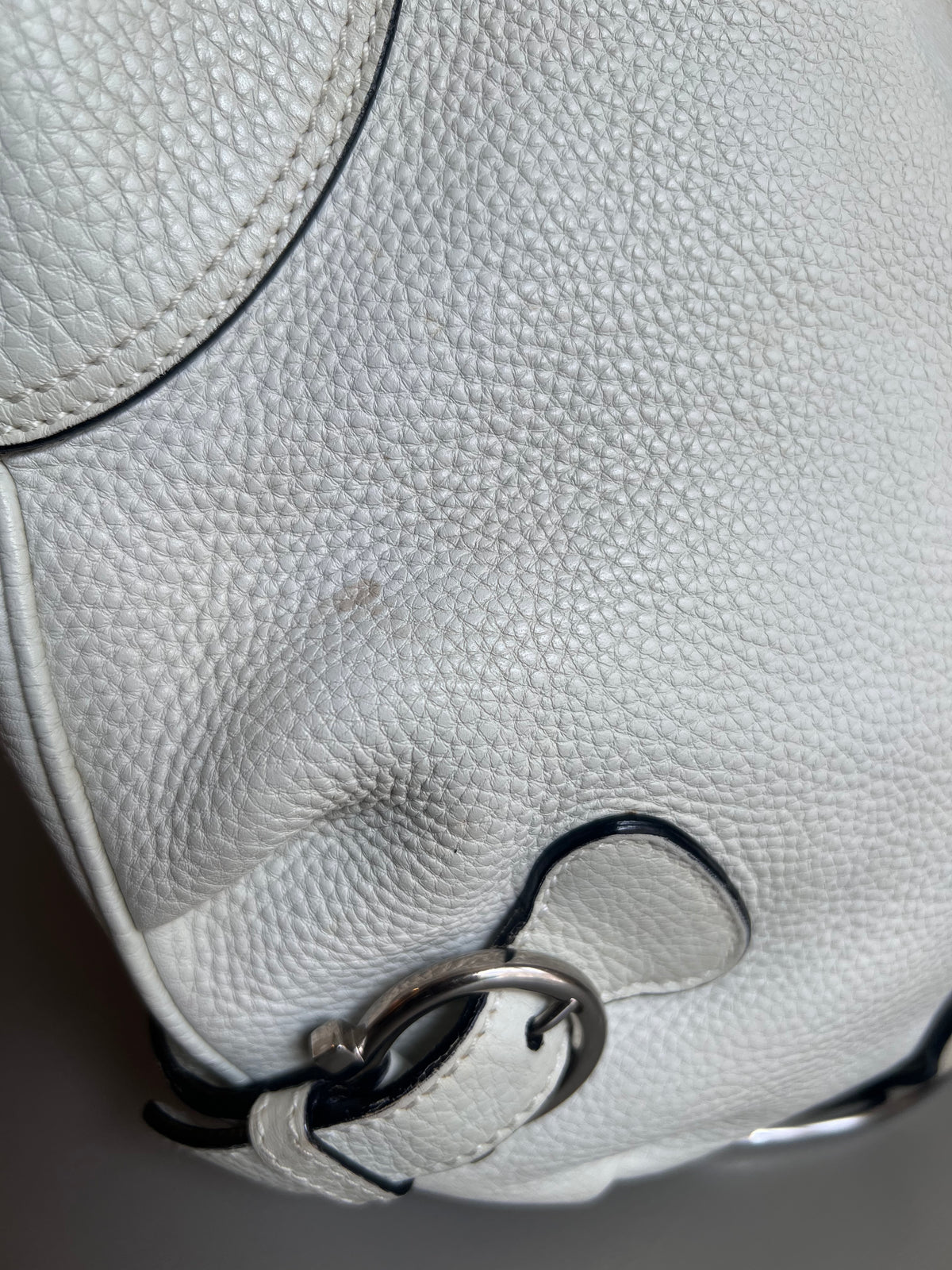 Salvatore Ferragamo Hobo Bag Off White