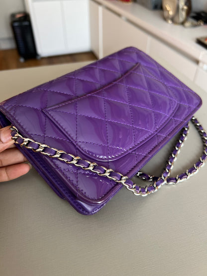 Chanel Woc Roxa Verniz